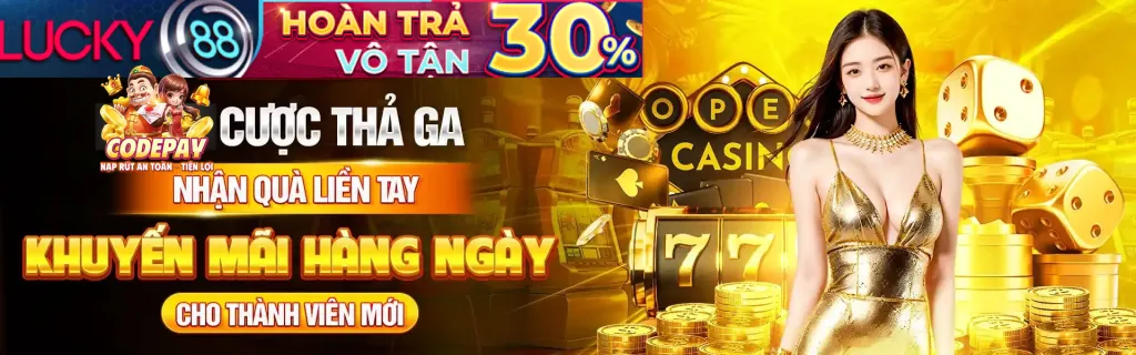 Ưu đãi chào mừng luk88
